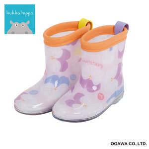 小川 レインブーツ スミレ 15cm kukka hippo(クッカヒッポ) KHRB34S