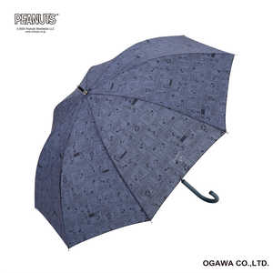 小川 長傘 ジョー・クール ピーナッツ ［雨傘 / メンズ / 65cm］ ブラック 25LDE-SN-65J BK