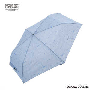 小川 折りたたみ傘 自動開閉 ジョー・クール ピーナッツ ［雨傘 / メンズ / 55cm］ ブルーグレー 25LDE-SN-55WJ BGY