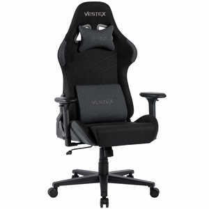 ルームワークス ゲーミングチェア ［W720xD720xH1205～1275mm］ VESTEX S1シリーズ(フットレストなし) ブラック VES-S1BK