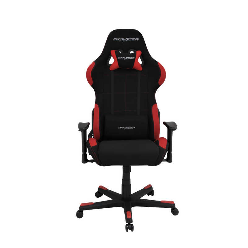 DXRACER ゲーミングチェア デラックスレーサーチェア ヘッドレスト・ランバーサポート付き DXR-BKN 日本入荷 ゲーミングチェア DXR-BKN デスクチェア