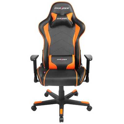 DXRACER ゲーミングチェア プレミアムPUレザー仕様[ヘッドレスト