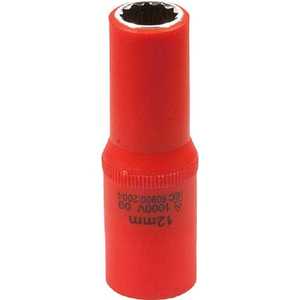 スナップオンツールズ 絶縁工具 ディープソケット 3/8 12mm OLC652012A スナップオンツールズ 絶縁工具 ディープソケット 3/8 12mm OLC652012A