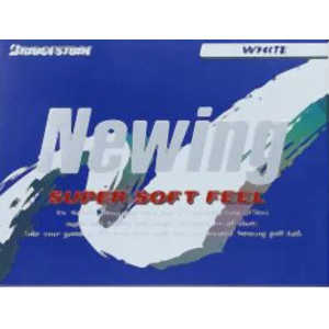 ブリヂストン ゴルフボール ニューイング スーパーソフトフィール Newing -SUPER SOFT FEEL-《1ダース(12球)/ホワイト》 NCWX