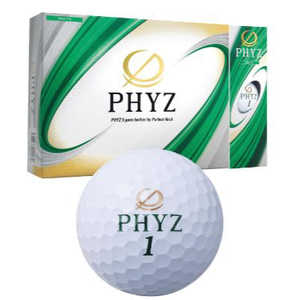 ブリヂストン ゴルフボール PHYZ 2019年モデル BRIDGESTONE GOLF [12球(1ダース) /ディスタンス系]ホワイト 【返品交換不可】 P9WX