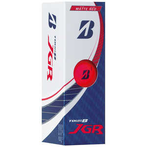 ブリヂストン ゴルフボール TOUR B JGR [3球(1スリーブ)] レッド 【返品交換不可】 J3RX