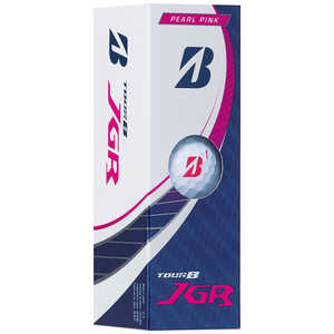 ブリヂストン ゴルフボール TOUR B JGR [3球(1スリーブ)] ピンク 【返品交換不可】 J3PX