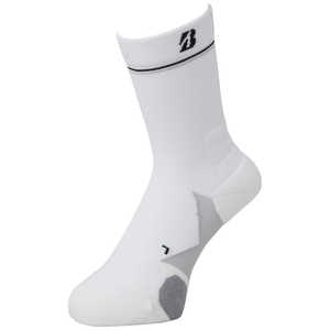 ブリヂストン メンズ HYPERSOX 3Dソックスベーシック for サマー レギュラー丈(フリーサイズ:25?27cm/ホワイト) SOSG31 ブリヂストン メンズ HYPERSOX 3Dソックスベーシック for サマー レギュラー丈(フリーサイズ:25?27cm/ホワイト) SOSG31