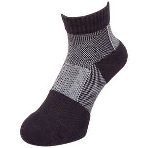 ブリヂストン メンズ HYPERSOX アンクルホールド ショート丈 [フリーサイズ：約25～27cm] ブラック SOG318