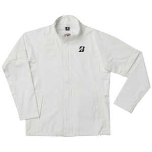 ブリヂストン レインウェア メンズ 水神 レインブルゾン [3Lサイズ/ホワイト] 84G01