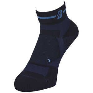 ブリヂストン メンズ 3Dベーシックレギュラー SSソックス ［メンズ /フリーサイズ］ ネイビー SOS25A