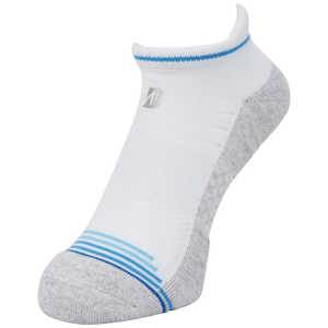 ブリヂストン メンズ サマーソックス ショート ［メンズ /フリーサイズ］ ホワイト SOS25C