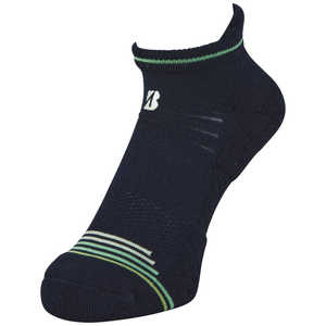 ブリヂストン メンズ サマーソックス ショート ［メンズ /フリーサイズ］ ネイビー SOS25C