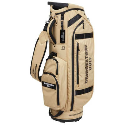 ブリヂストン　軽量アーバンカジュアルモデル キャディーバック ベージュ ブリヂストン軽量アーバンカジュアルモデル キャディーバック ベージュ
