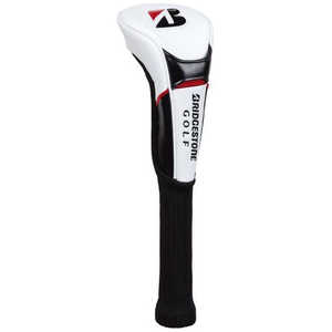 ブリヂストン ツアーモデル ヘッドカバー ホワイト HC2501