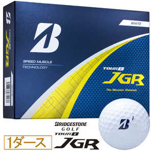 ブリヂストン ゴルフボール TOUR B JGR ［12球(1ダース)］ ホワイト J5WX