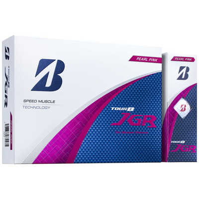 ブリヂストン ゴルフボール TOUR B JGR ［12球(1ダース)］ ピンク J5PX
