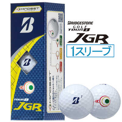 ブリヂストン TOUR B JGR マインドセット 1スリーブ3球 BRIDGESTONE 