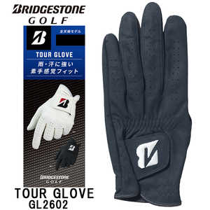 ブリヂストン ゴルフ用品 ゴルフグローブ TOUR GLOVE ［左手着用(右打ち用) / 24cm］ ブラック GL2602