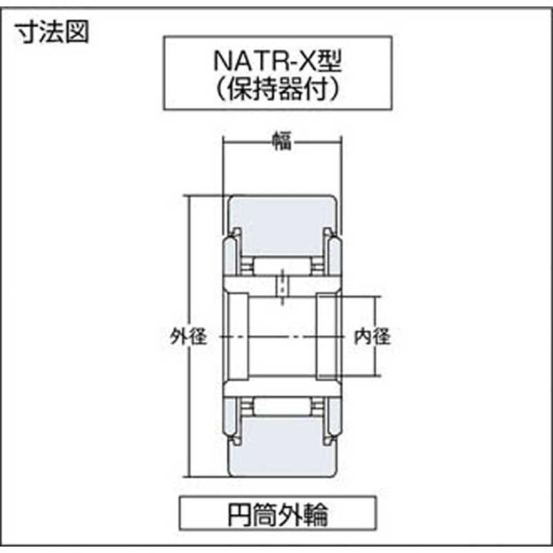 NTN NTN F ニードルベアリング NATR6XLL NATR6XLL