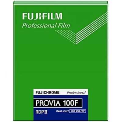 富士フイルム FUJIFILM ｢シートフィルム｣プロビア100F 4×5インチ 20枚 