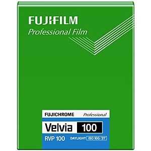 富士フイルム FUJIFILM 「シートフィルム」ベルビア100 4×5インチ 20枚入(新パッケージ) CUTVELVIA100NP4X520