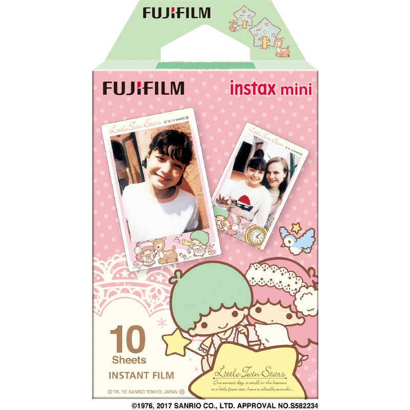 富士フイルム　FUJIFILM 富士フイルム　FUJIFILM チェキ インスタントカラーフィルム｢キキ&ララ｣ 1パック(10枚入) INSTAXMINIKIKILALAWW INSTAXMINIKIKILALAWW