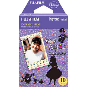 富士フイルム　FUJIFILM チェキ インスタントカラーフィルム｢ふしぎの国のアリス｣ 1パック(10枚入) INSTAXMINIALICEWW1