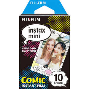 富士フイルム　FUJIFILM チェキ　インスタントフィルム　カラー　COMIC（コミック） INSTAXMINICOMICWW1