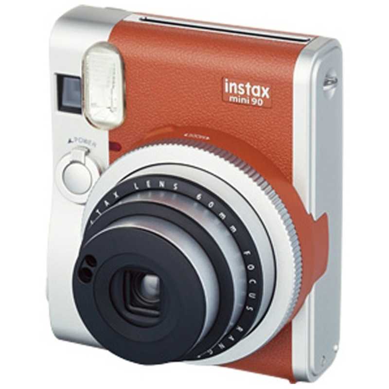 富士フイルム　FUJIFILM 富士フイルム　FUJIFILM チェキ instax mini 90 ネオクラシックブラウン INSTAXMINI90BROWN INSTAXMINI90BROWN
