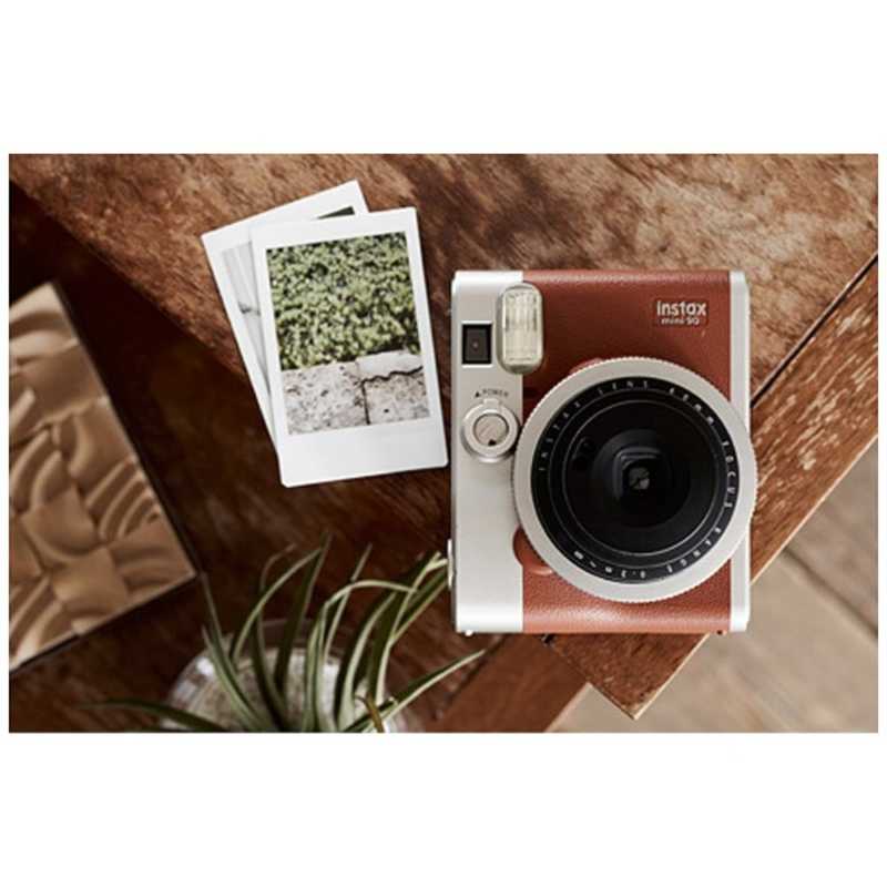 富士フイルム　FUJIFILM 富士フイルム　FUJIFILM チェキ instax mini 90 ネオクラシックブラウン INSTAXMINI90BROWN INSTAXMINI90BROWN