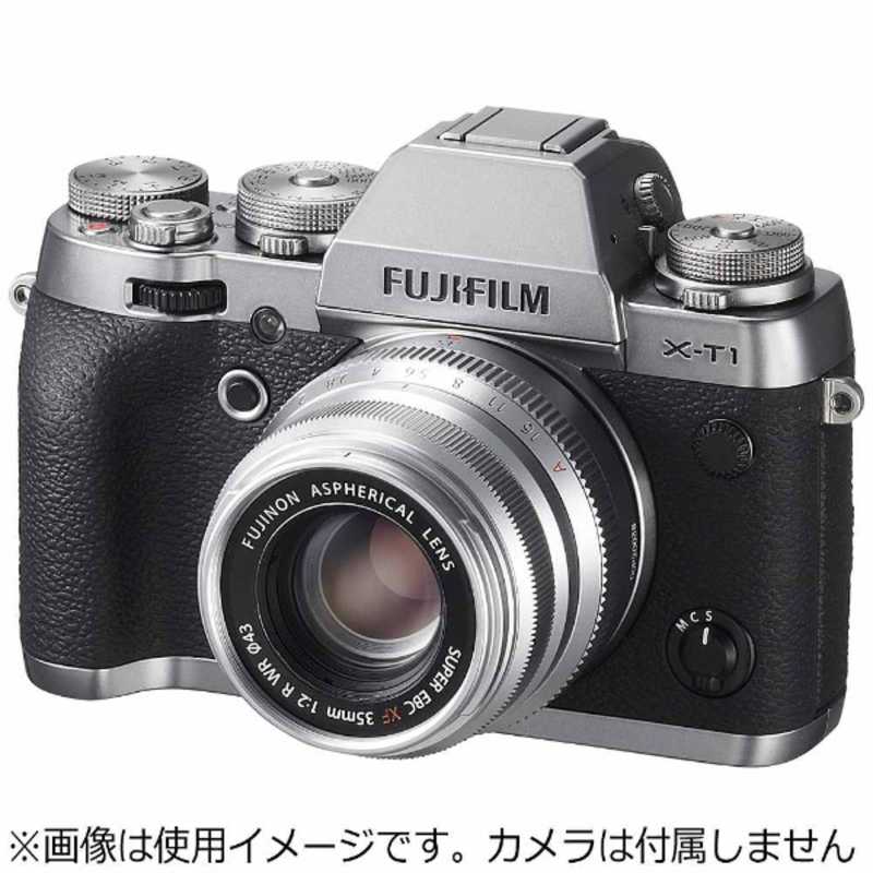 富士フイルム　FUJIFILM 富士フイルム　FUJIFILM カメラレンズ ［FUJIFILM X /単焦点レンズ］ シルバー フジノンレンズ XF35mmF2 R WR フジノンレンズ XF35mmF2 R WR