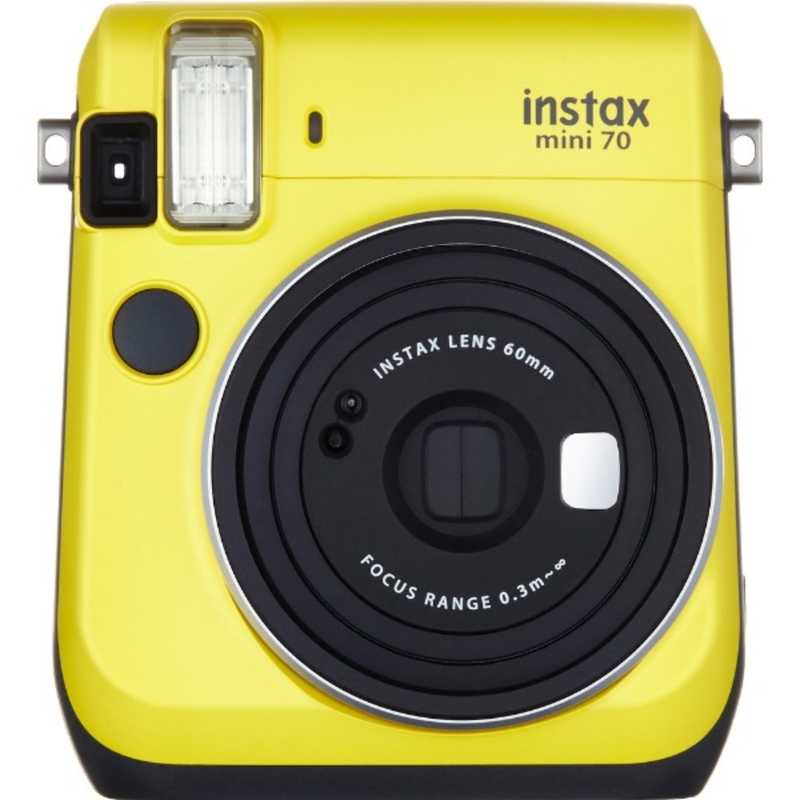 富士フイルム　FUJIFILM 富士フイルム　FUJIFILM チェキ instax mini 70  イエロー ﾁｪｷmini70YELLOW ﾁｪｷmini70YELLOW