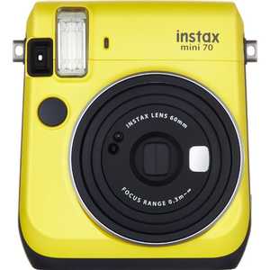 富士フイルム　FUJIFILM チェキ instax mini 70  イエロー ﾁｪｷmini70YELLOW