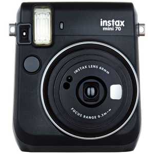 富士フイルム　FUJIFILM チェキ instax mini 70  ブラック INSMINI70BLACK