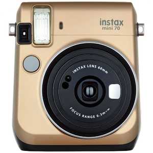 富士フイルム　FUJIFILM チェキ instax mini 70  ゴールド INSMINI70GOLD