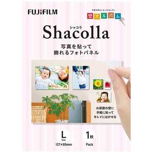 富士フイルム　FUJIFILM シャコラ(shacolla)壁タイプ 1枚パック Lサイズ WDKABEALL(L