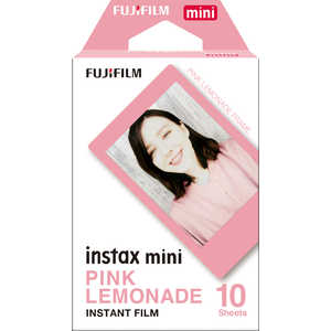 富士フイルム FUJIFILM 富士フイルム チェキ インスタントカラーフィルム instax mini用フィルム INSTAXMINIPINKLEMONA