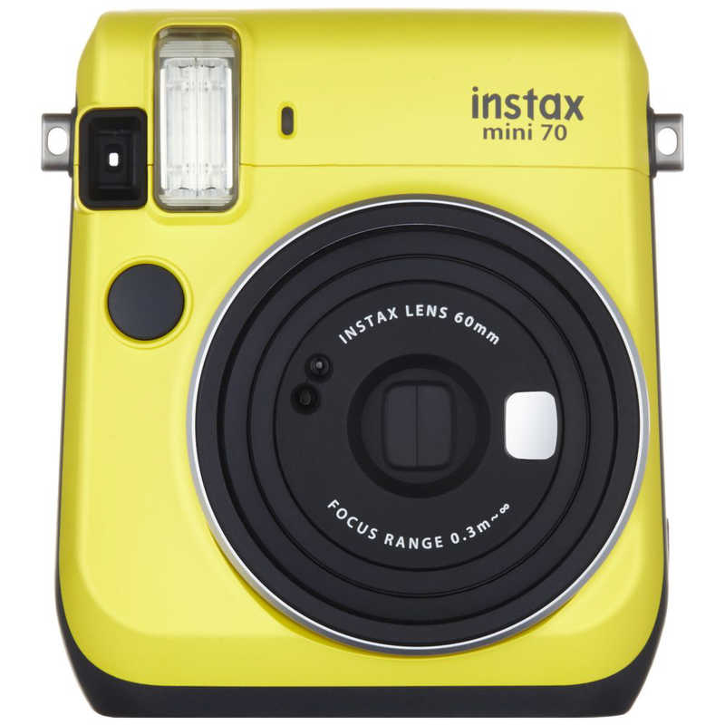 富士フイルム　FUJIFILM 富士フイルム　FUJIFILM チェキ instax mini 70N イエロー INSMINI70NYELLOW INSMINI70NYELLOW