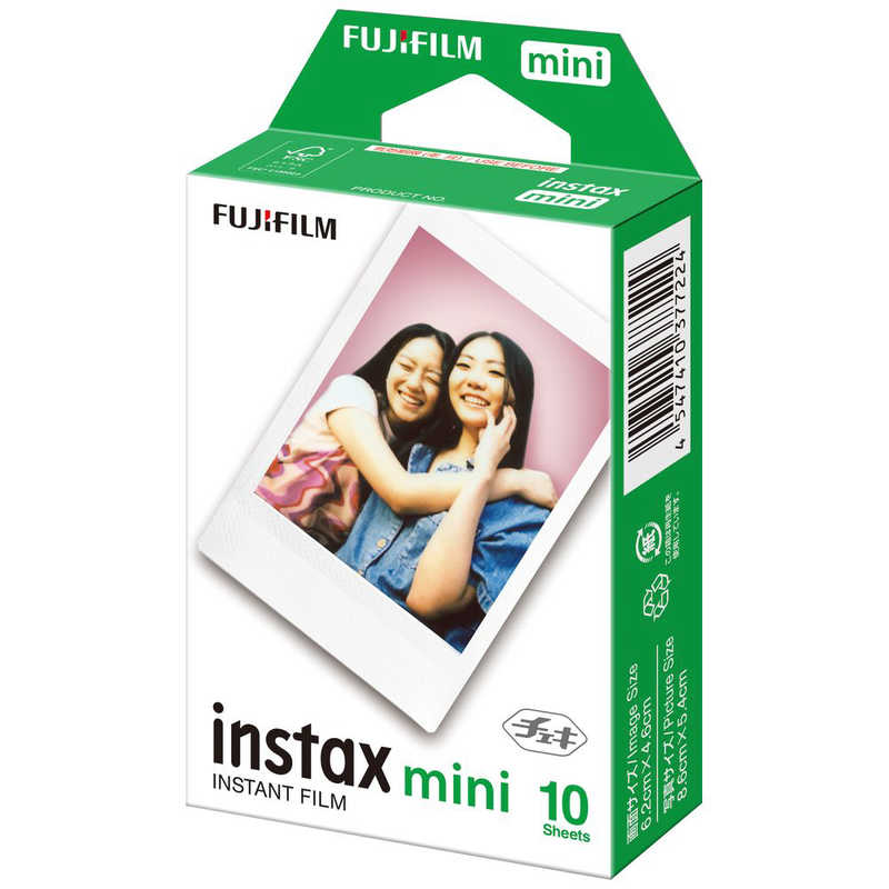 富士フイルム　FUJIFILM 富士フイルム　FUJIFILM チェキ インスタントカラーフィルム instax mini 1パック(10枚入) INSTAXMINIJP1 INSTAXMINIJP1