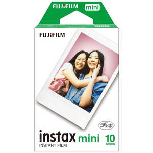 富士フイルム FUJIFILM チェキ インスタントカラーフィルム instax mini 1パック(10枚入) INSTAXMINIJP1