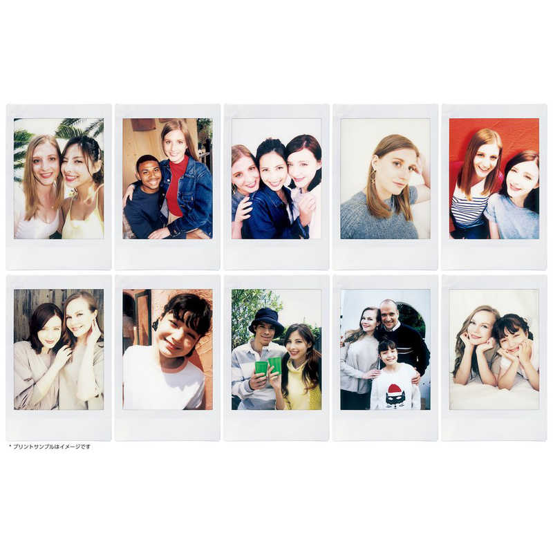 富士フイルム　FUJIFILM 富士フイルム　FUJIFILM チェキ インスタントカラーフィルム instax mini 2パック(10枚入×2) INSTAXMINIJP2 INSTAXMINIJP2