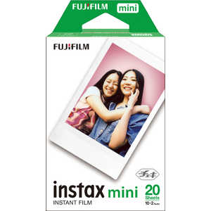 富士フイルム FUJIFILM チェキ インスタントカラーフィルム instax mini 2パック(10枚入×2) INSTAXMINIJP2