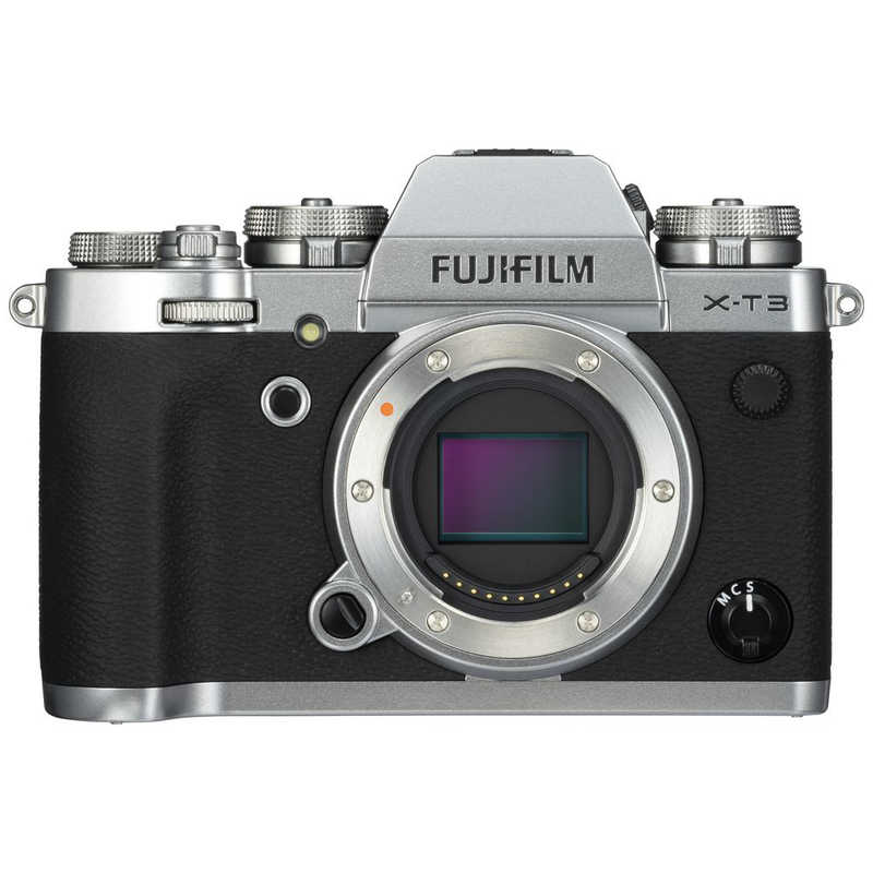 富士フイルム　FUJIFILM 富士フイルム　FUJIFILM ミラーレス一眼カメラ(レンズキット)シルバー X-T3 X-T3