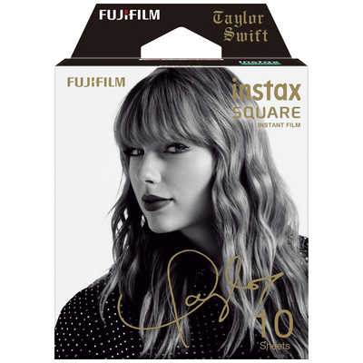 本体カバー,フィルム付き！ Taylor Swift instax SQUARE 富士フイルム FUJIFILM チェキ インスタントフィルム カラー Taylor