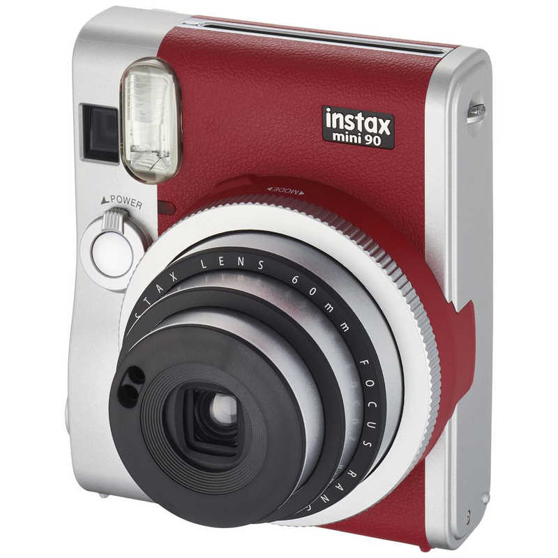 富士フイルム　FUJIFILM 富士フイルム　FUJIFILM 【数量限定】チェキ instax mini 90 ネオクラシック レッド INSMINI90RED INSMINI90RED