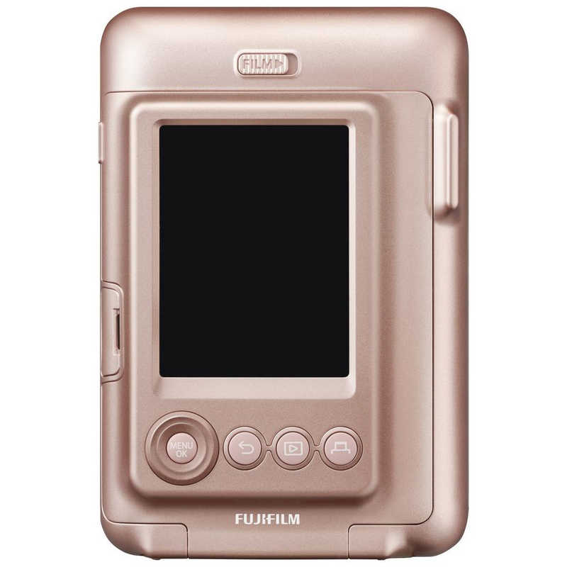 富士フイルム　FUJIFILM 富士フイルム　FUJIFILM チェキ instax mini LiPlay  ブラッシュゴールド INSMINIHM1BLUSHGOLD INSMINIHM1BLUSHGOLD