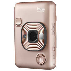 富士フイルム FUJIFILM チェキ instax mini LiPlay ブラッシュゴールド 富士フイルム FUJIFILM チェキ instax mini LiPlay ブラッシュゴールド
