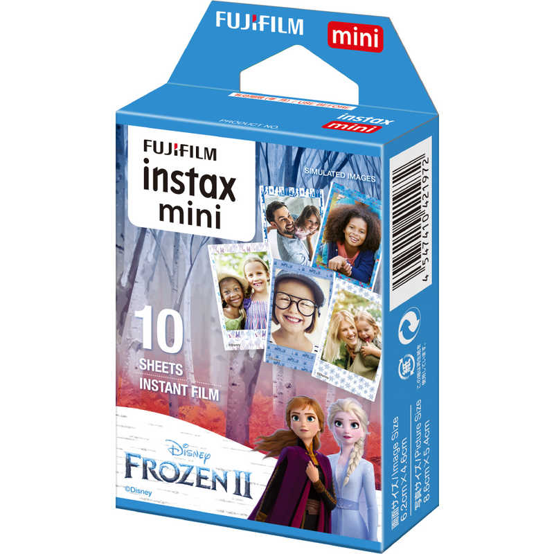 富士フイルム FUJIFILM ｢数量限定｣チェキ インスタントカラーフィルム instax mini用フィルム  ｢アナと雪の女王2(FROZEN2)｣ 1パック(10枚入)[10枚/1パック] INSTAXMINIFROZEN2WW1 の通販 |  カテゴリ：カメラ・ビデオカメラ | 富士フイルム FUJIFILM 家電通販のコジマネット ...