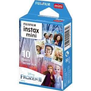 富士フイルム　FUJIFILM ｢数量限定｣チェキ インスタントカラーフィルム instax mini用フィルム ｢アナと雪の女王2(FROZEN2)｣ 1パック(10枚入)[10枚/1パック] INSTAXMINIFROZEN2WW1